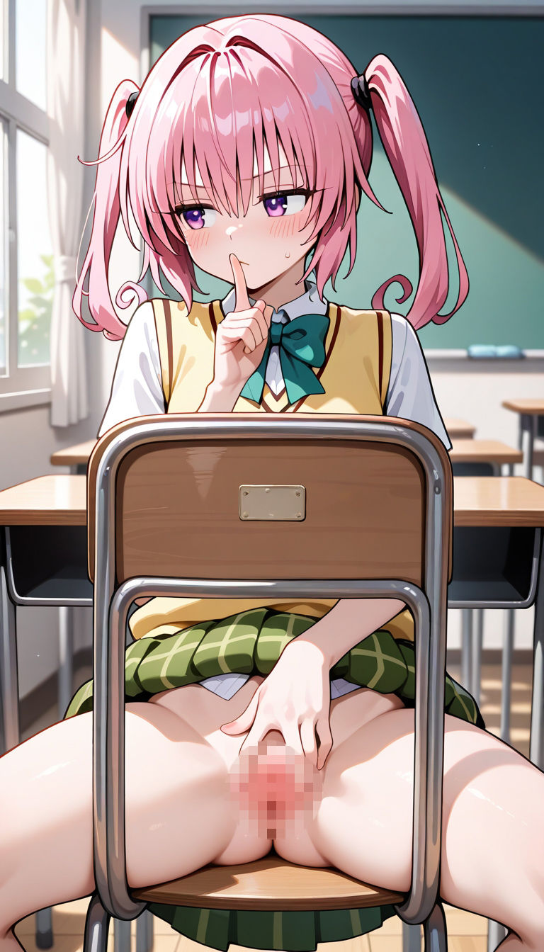 前の席のあの娘がすごいノーパンアピールしてくるモ〇＆ナ〇編 - サンプル画像 4