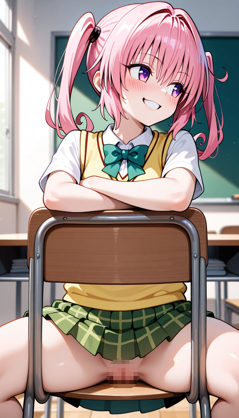 前の席のあの娘がすごいノーパンアピールしてくるモ〇＆ナ〇編 - サンプル画像 5