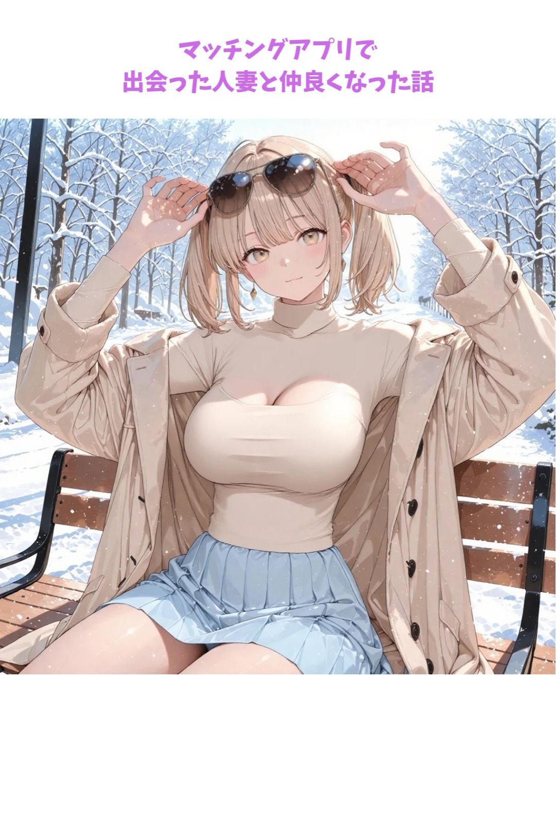 マッチングアプリで出会った人妻と仲良くなった話 - サンプル画像 1