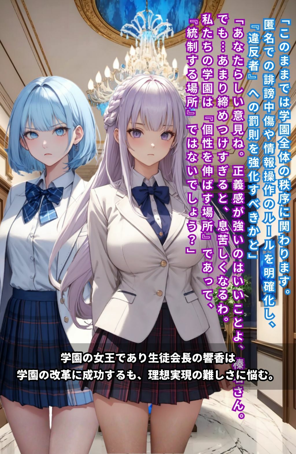 ハイグレ学園2  〜ハイグレインフルエンサーに変えられた少女たち〜 - サンプル画像 3