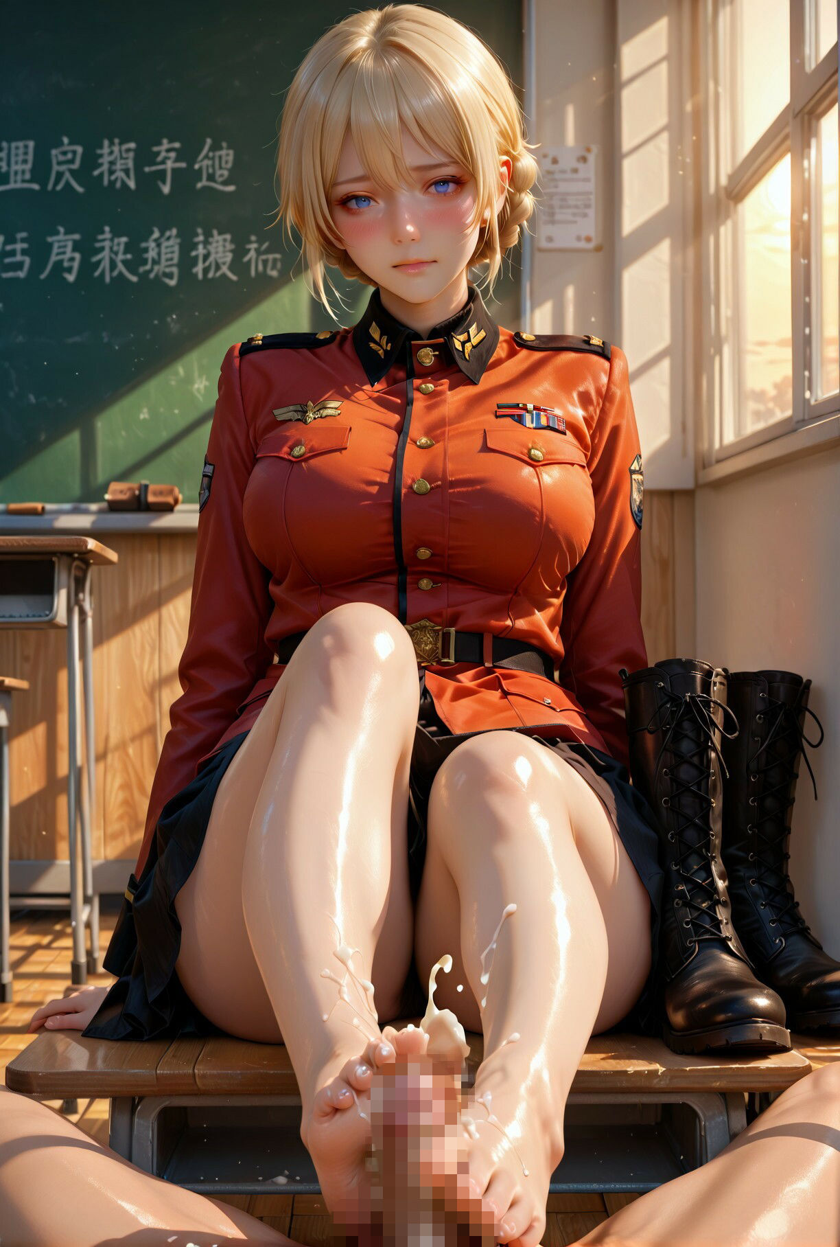 しのるのCG集「ガールズ＆パンツァー＃B1」 - サンプル画像 9