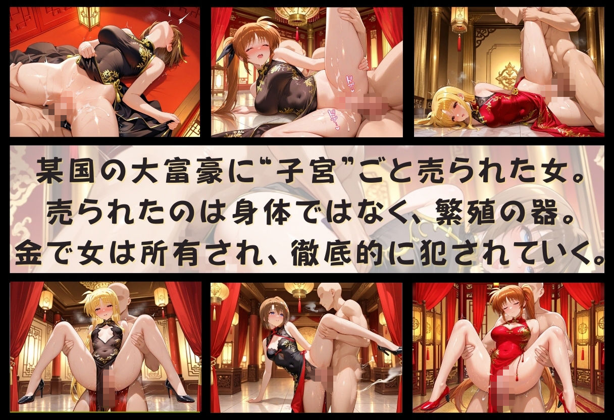 子宮を買われた女 〜性奉仕に人生を尽くす〜  チャイナ娘ver  魔法〇〇リリカルなのは編 - サンプル画像 2