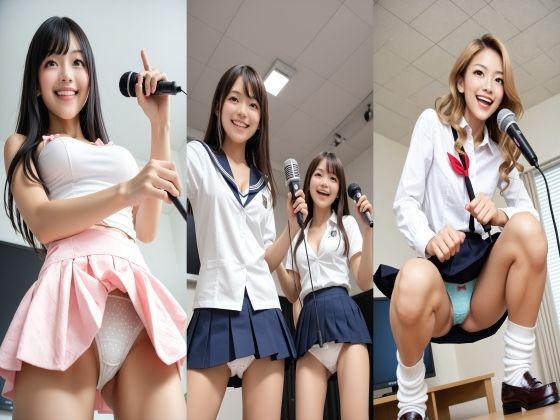 【動画】カラオケボックス パンチラ  4作品コンプリートBOX（総勢340名・56分）