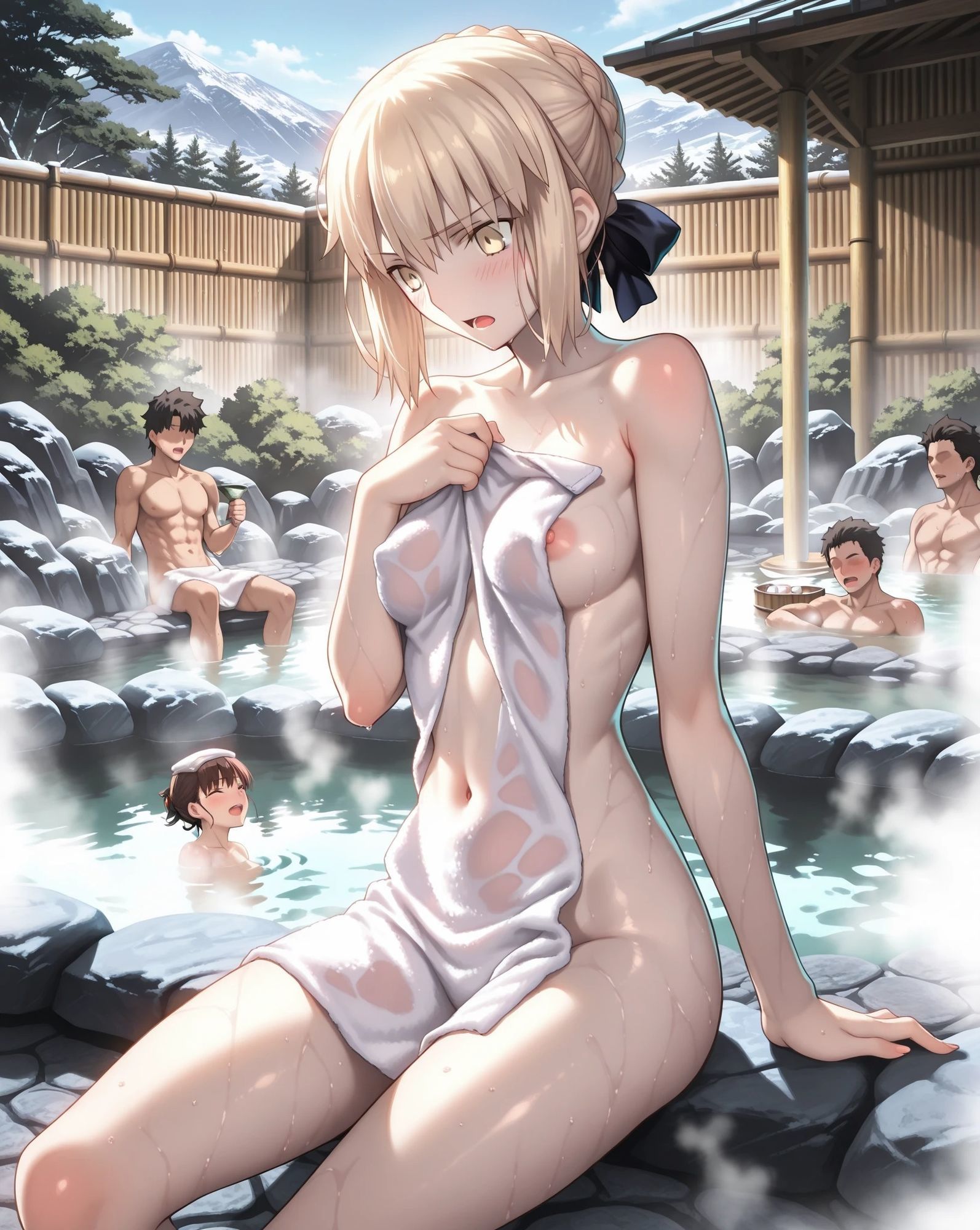 暴君の気まぐれご奉仕CG集 - サンプル画像 7