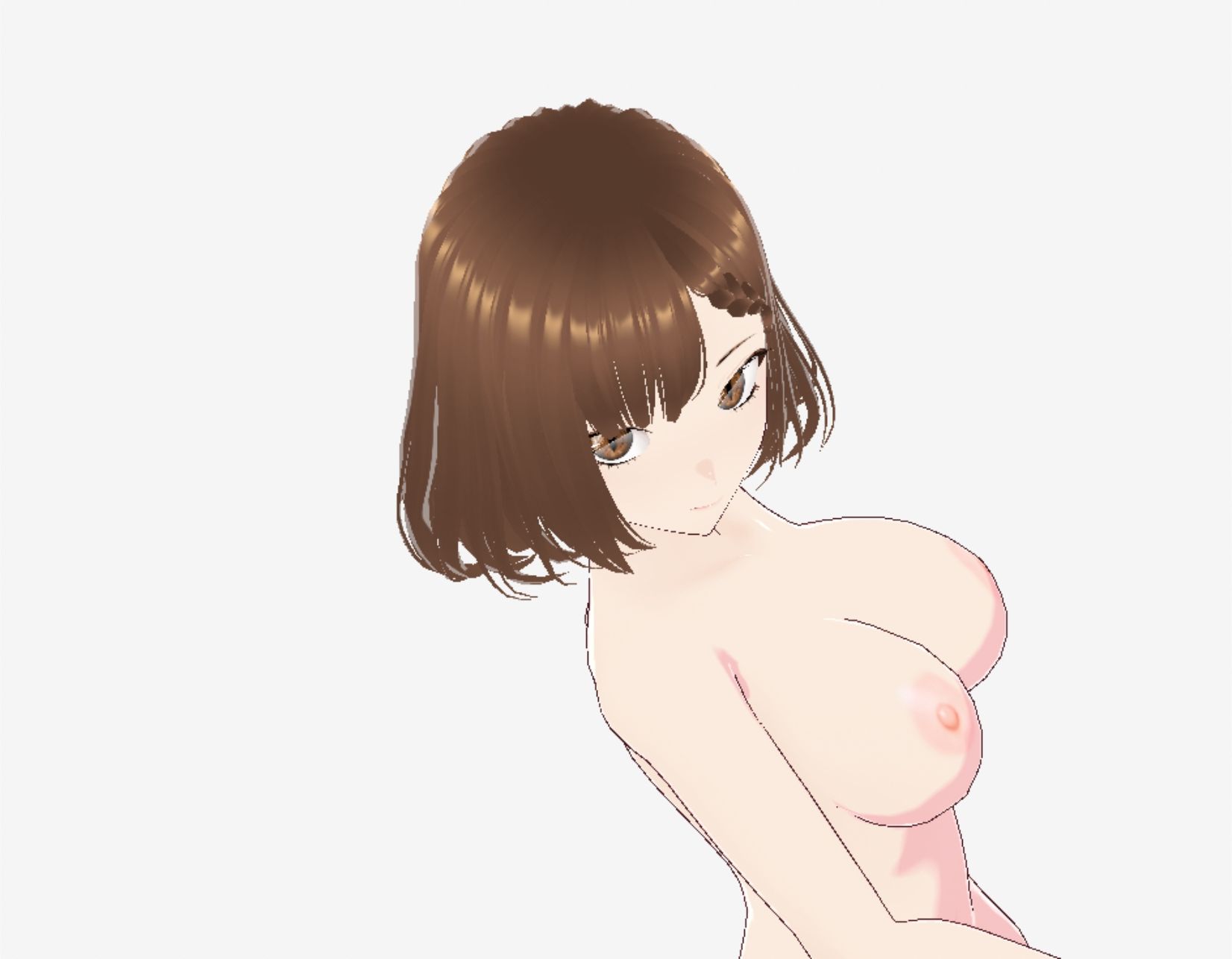 少しファンタジーっぽい衣装の巨乳のお姉さん（セリフなし  3DCGモデル  イラスト集） - サンプル画像 6