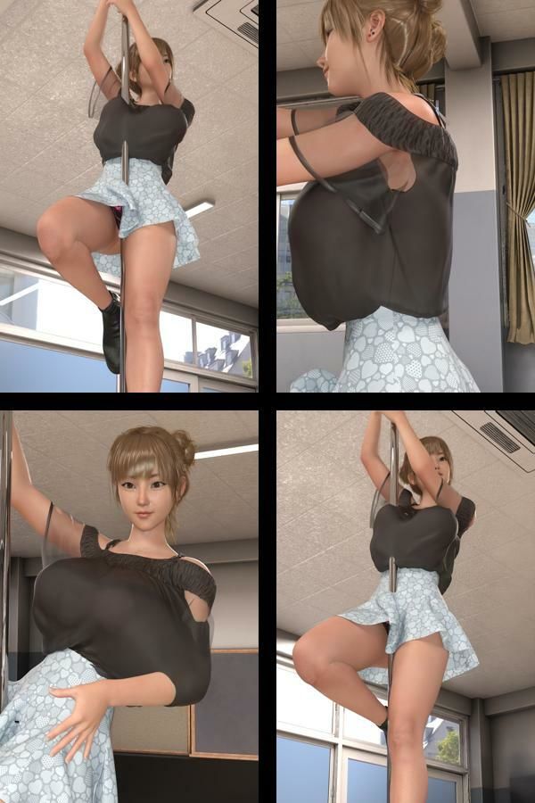 【chrl100】一ノ瀬廻里のポールダンス写真集-ON THE POLE-08c - サンプル画像 2