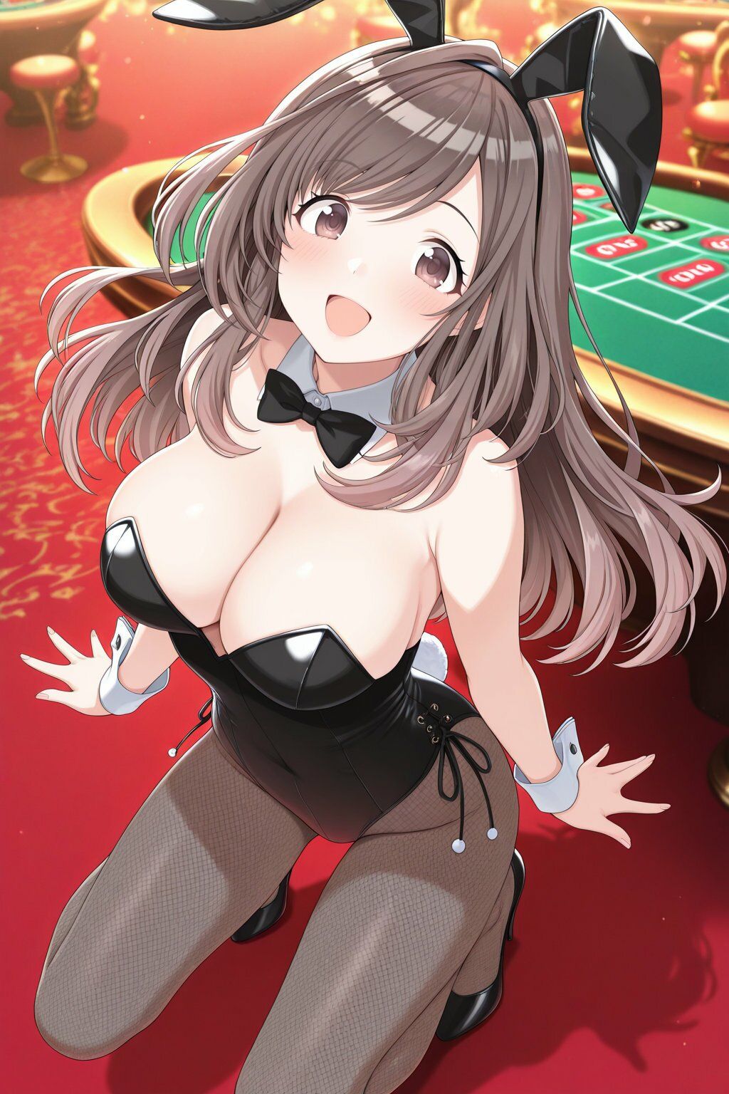 月岡●鐘（バニー） キモおじにより強●種付け - サンプル画像 1