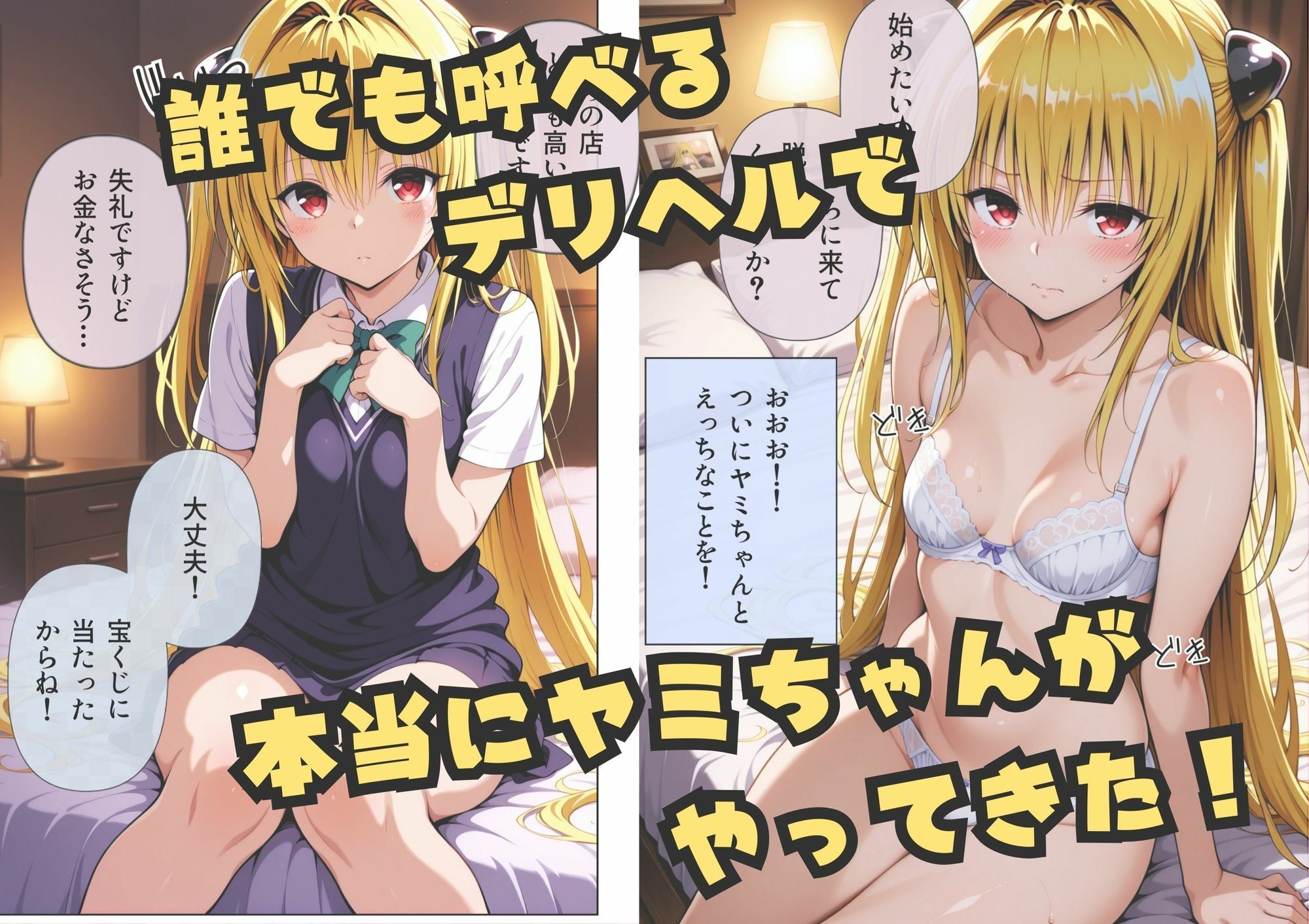 【動画付】デリヘルっ娘！ヤミ編 - サンプル画像 2