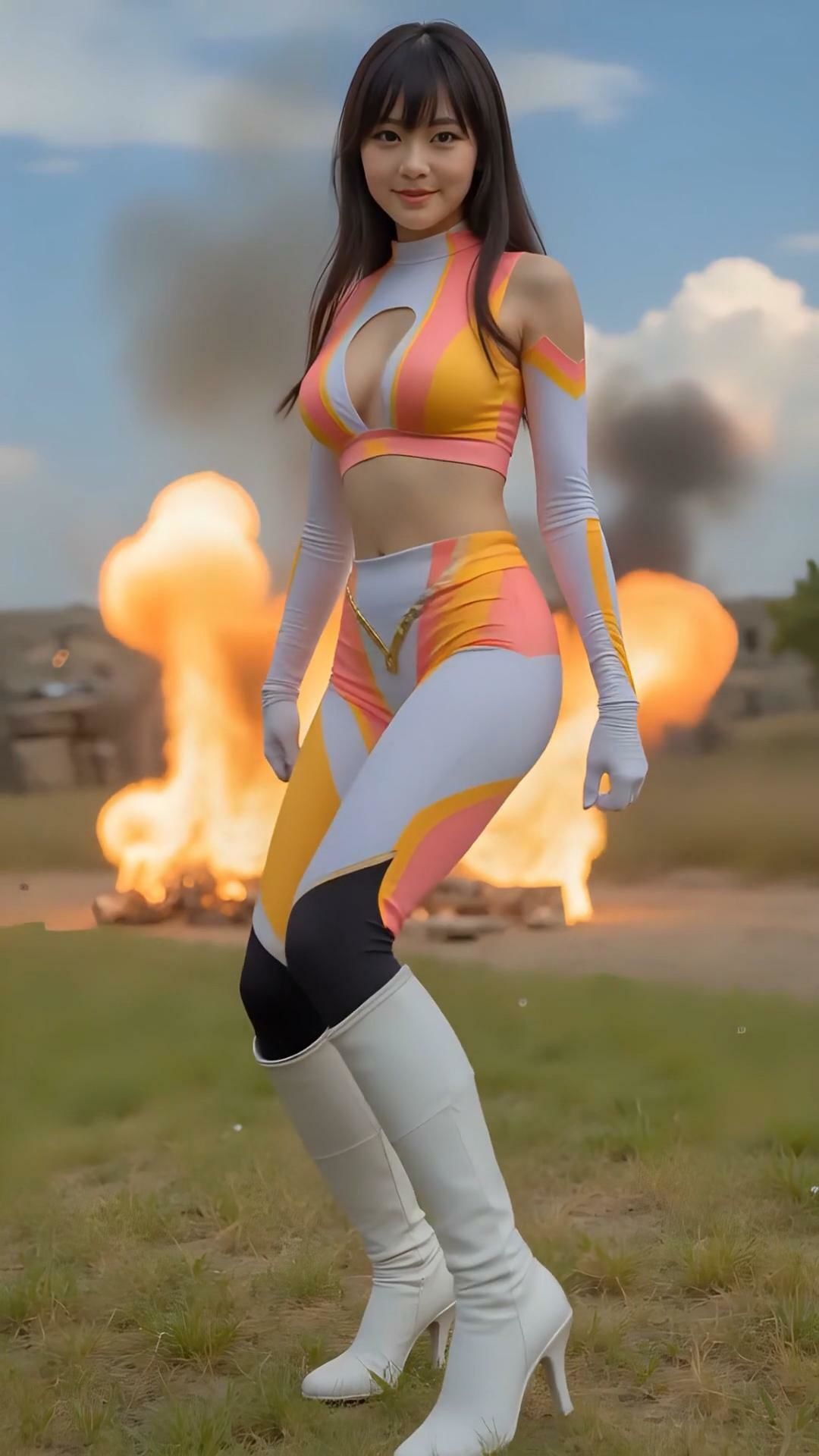 【動画】限界突破 逆変身ヒロイン〜サディスティック♀ガール〜 - サンプル画像 1