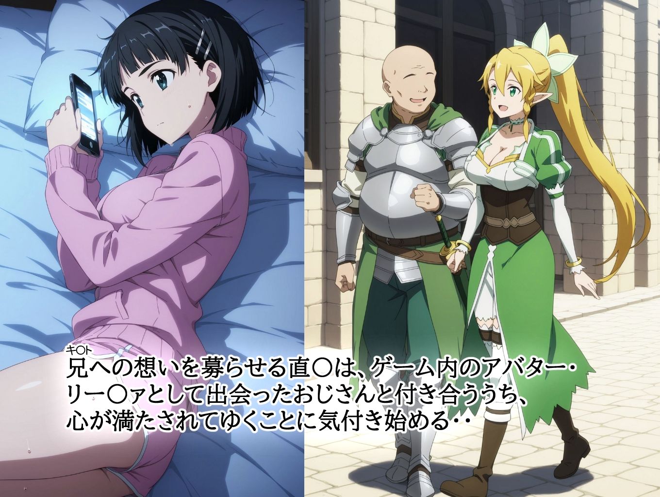 この後、ゲームで出会ったおじさんと濃厚なセックスをしました。2 - サンプル画像 1