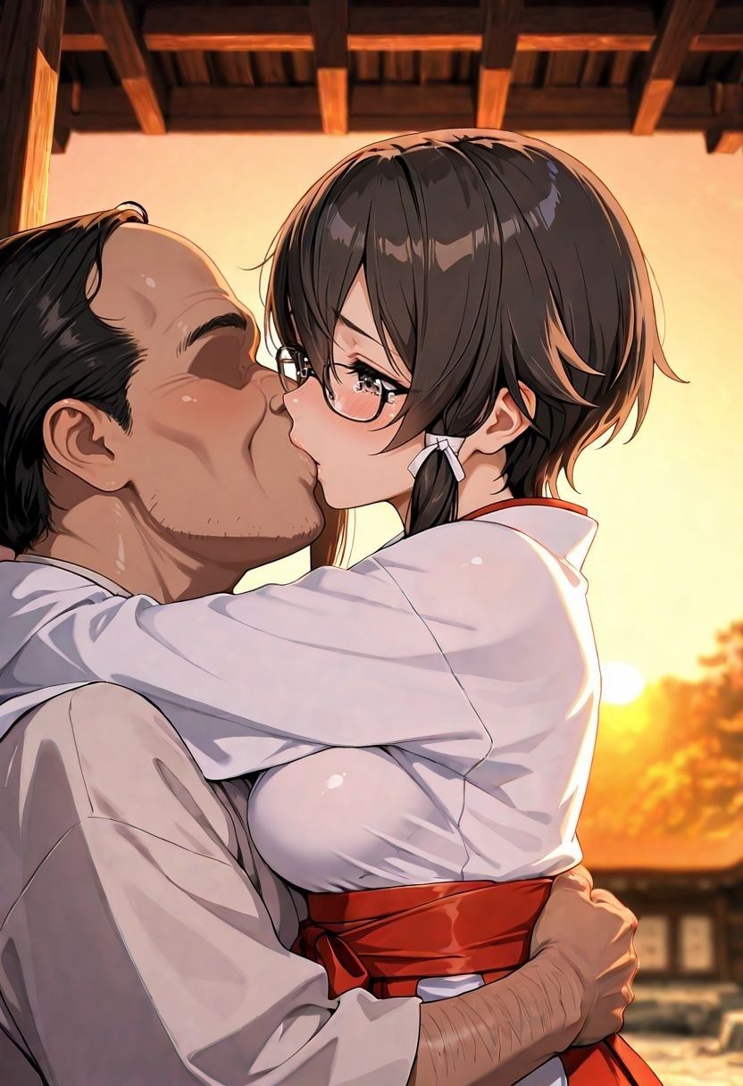 巫女バイトしてみたがバイト終わりの裏の仕事。。。〜朝田〇乃〜 - サンプル画像 5