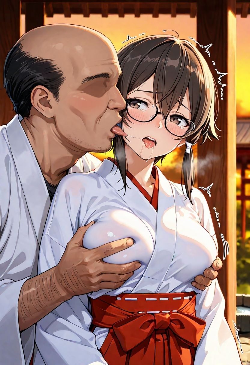 巫女バイトしてみたがバイト終わりの裏の仕事。。。〜朝田〇乃〜 - サンプル画像 10