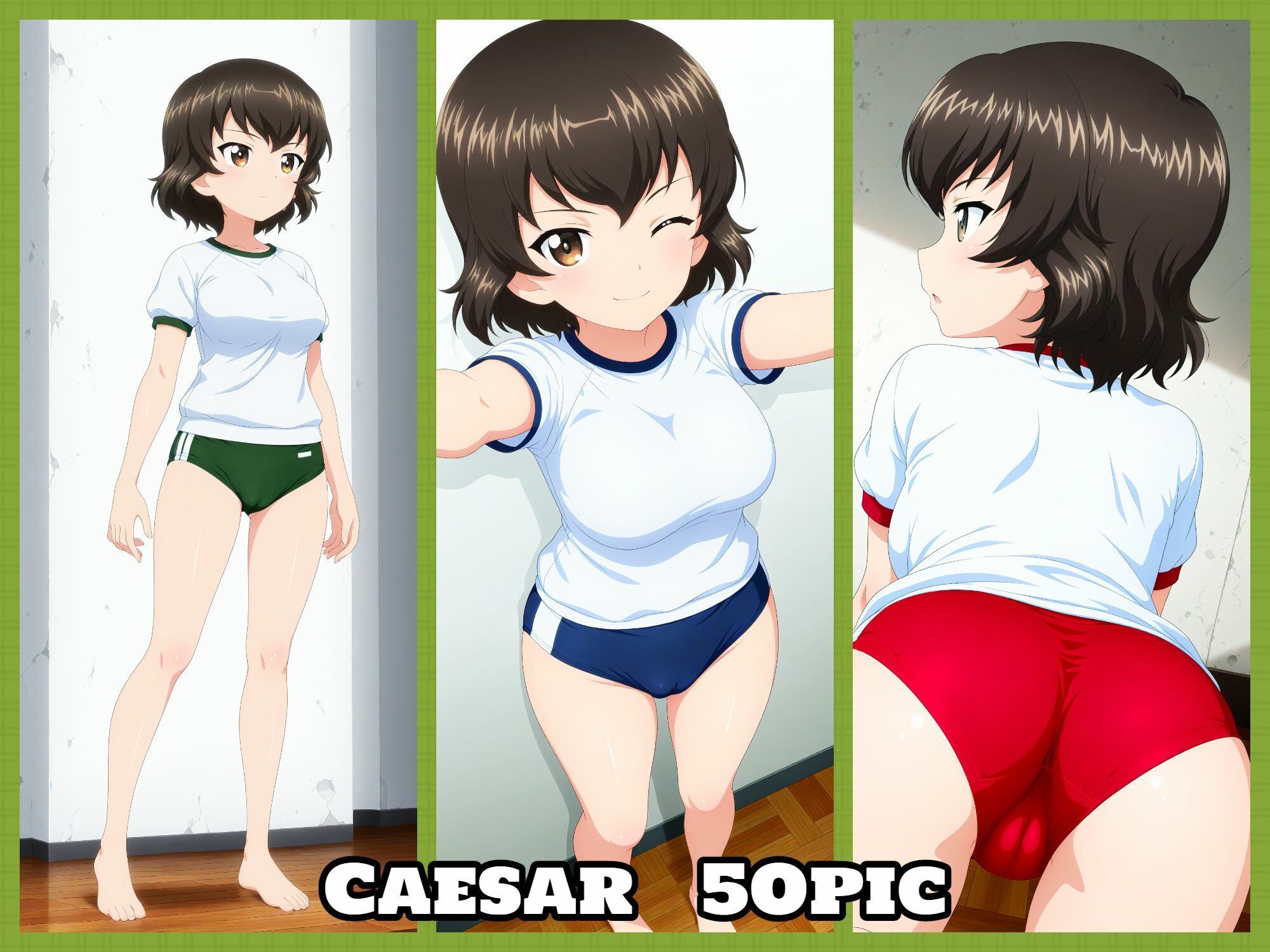 Girls und Buruma Hamipan カバさんチーム編 - サンプル画像 3