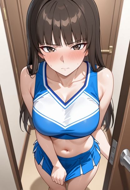 西住し○さんの弱みを握ってエッチするみたいなCG集 - サンプル画像 4