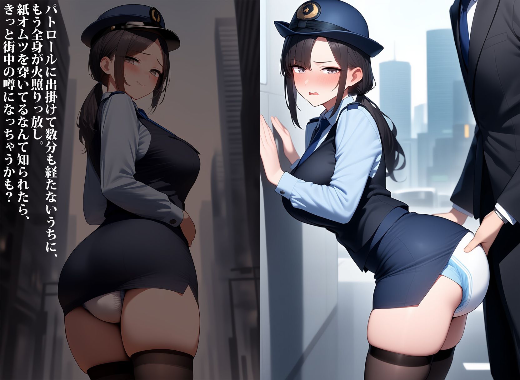 女性警官が変態スカトロ女怪人に悪堕ちするまでの全・極秘記録 - サンプル画像 7