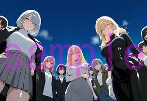 女の子たちにひたすら見下していただく画像集 - サンプル画像 2
