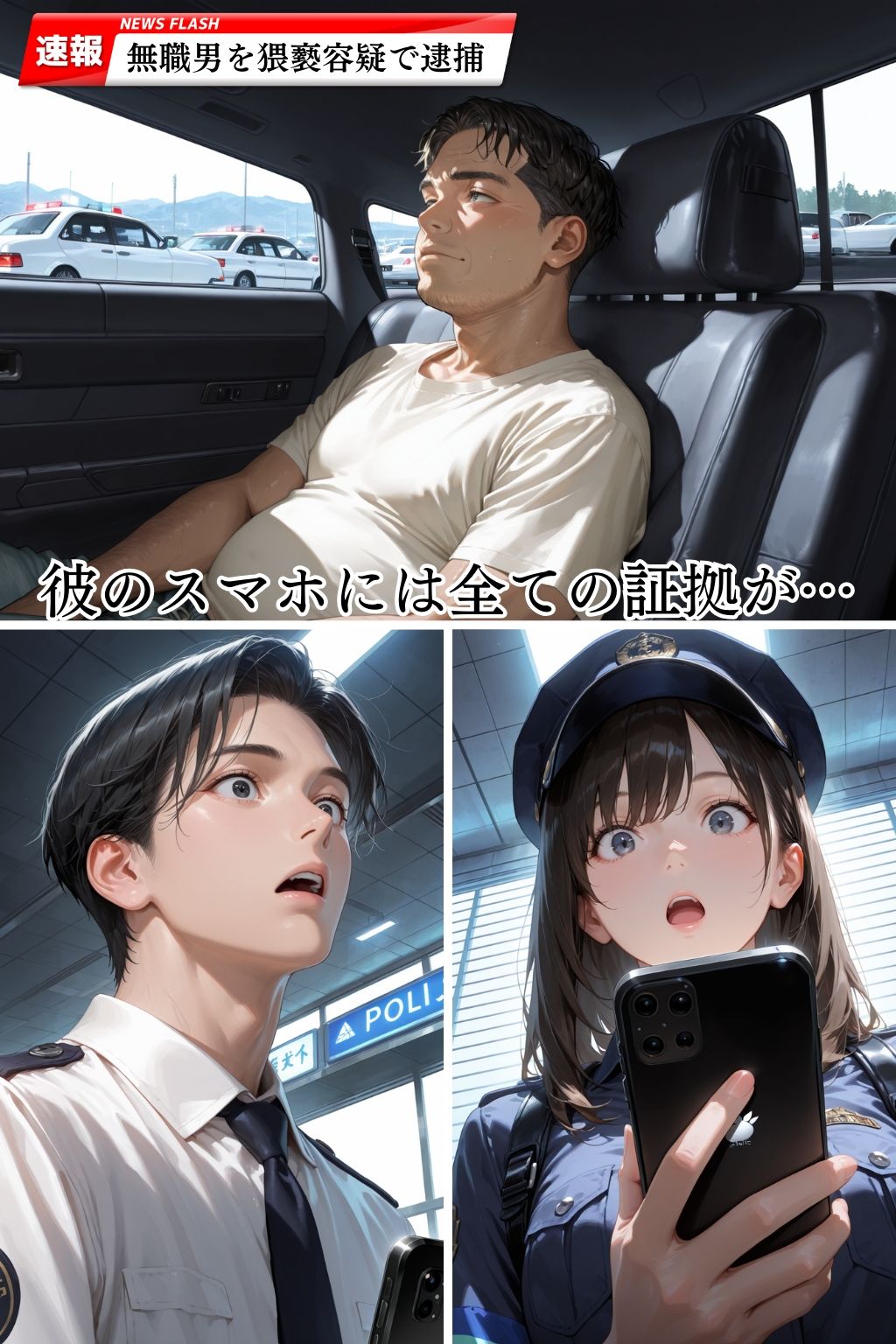 催●お漏らし記録 〜スマホに残された被害写真〜 - サンプル画像 1