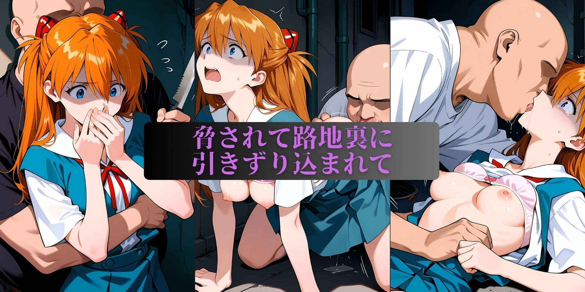 ア〇カに無理やり色々ひどいことする本 - サンプル画像 2