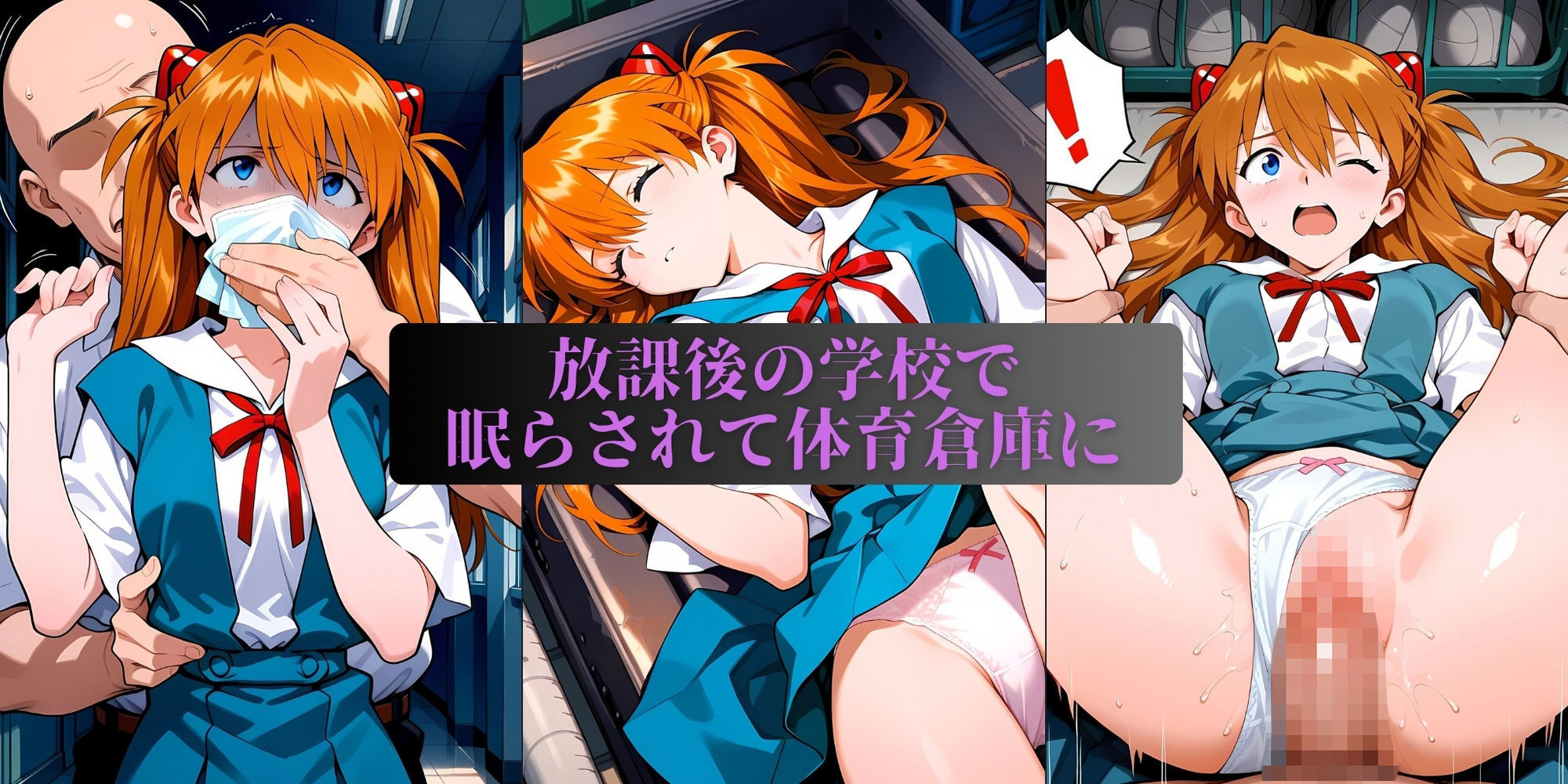 ア〇カに無理やり色々ひどいことする本 - サンプル画像 6