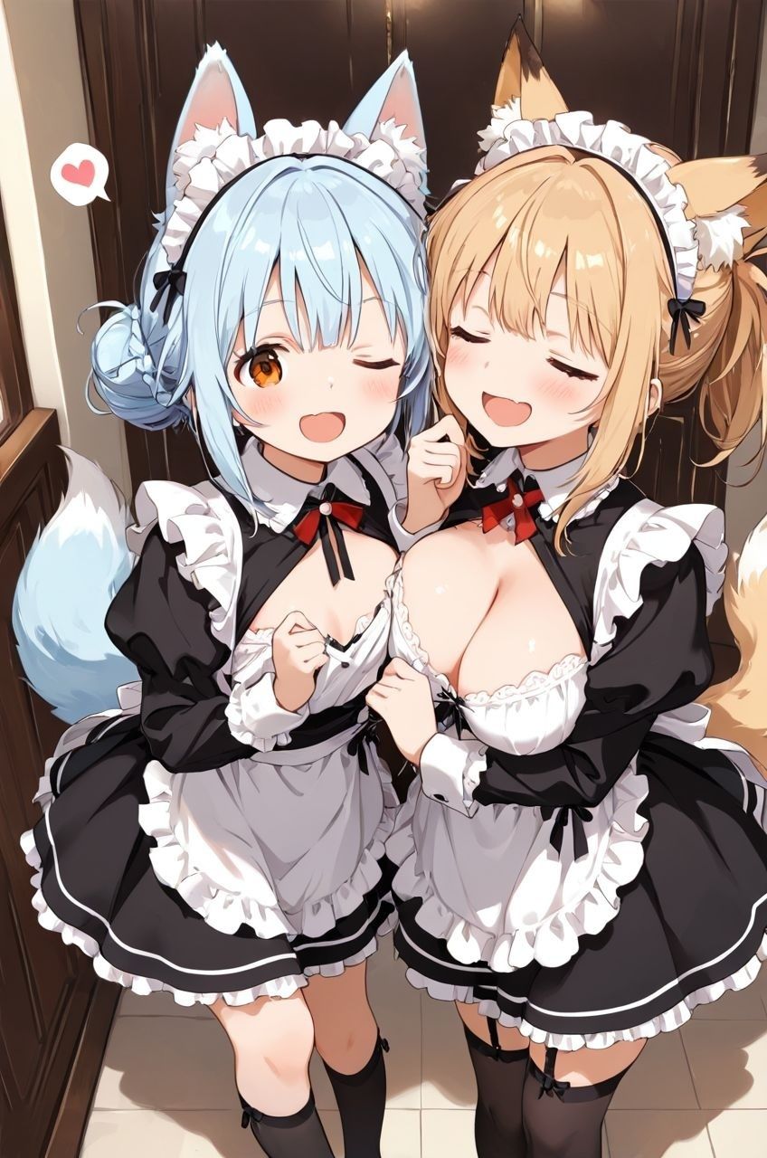 ご主人様のケモミミメイドオナホ化計画 - サンプル画像 1