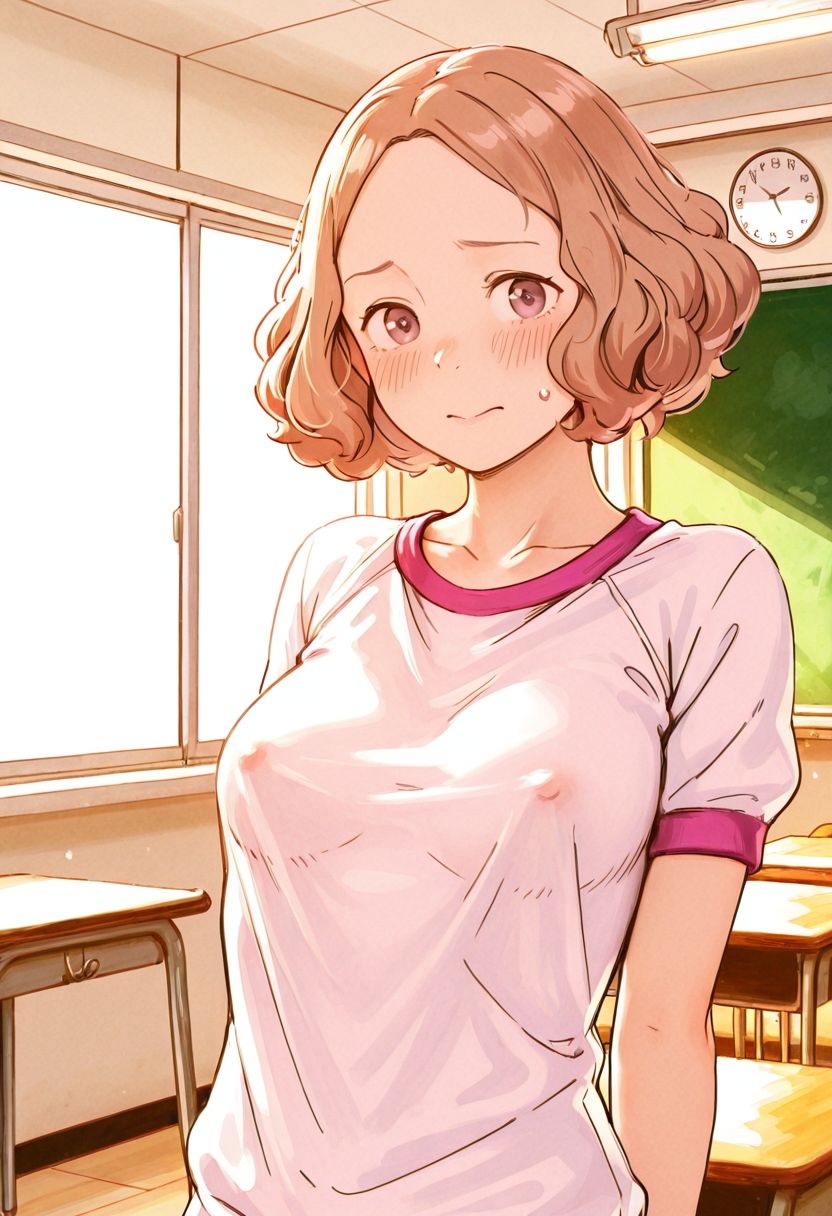 ちょっとエッチな女の子の一日 - サンプル画像 1