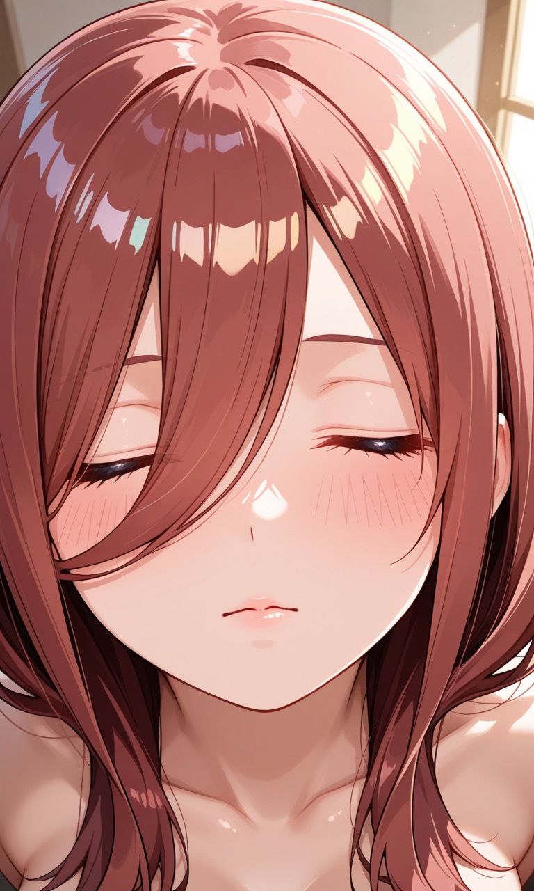 三玖とイチャラブ - サンプル画像 1