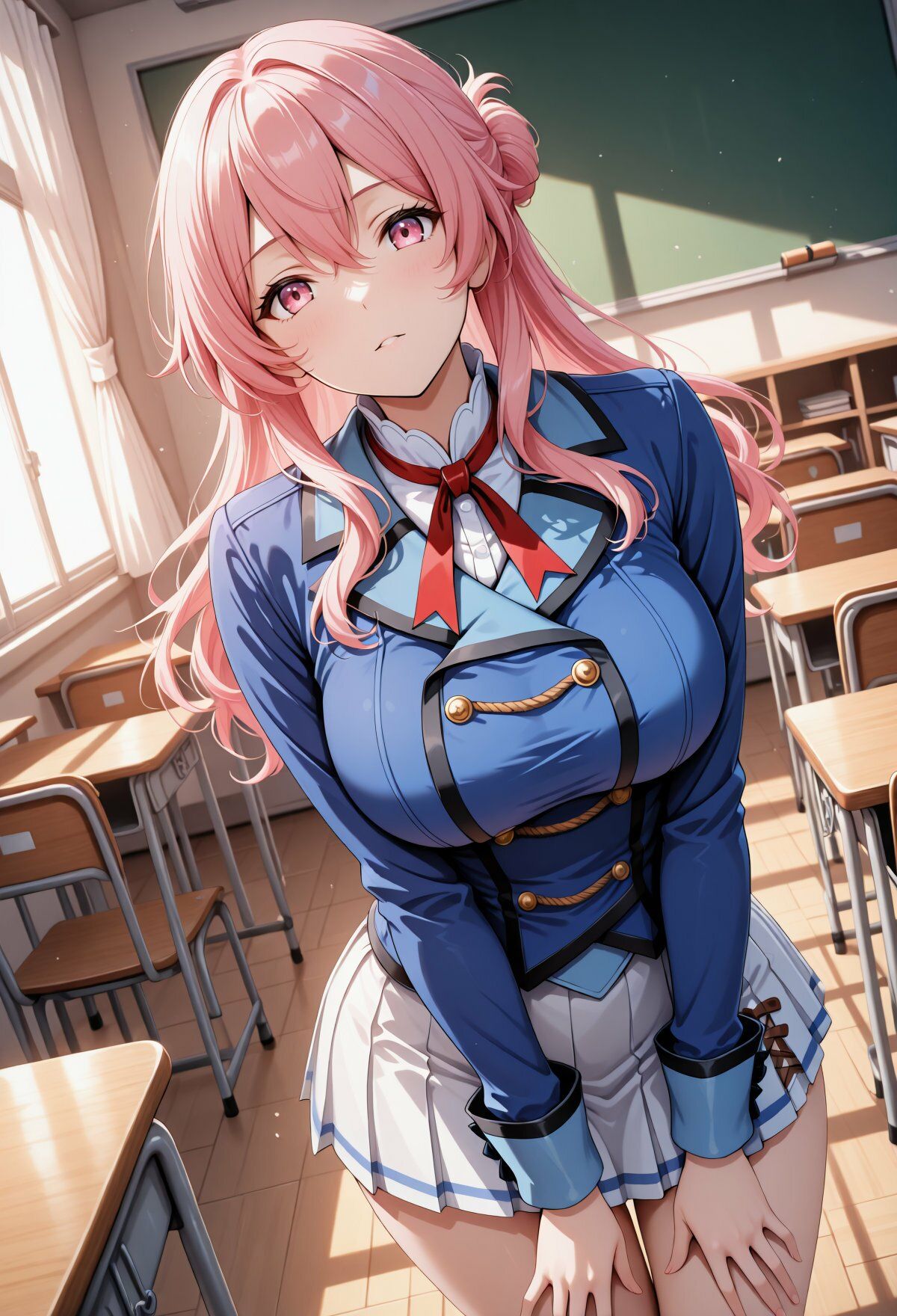 学園の優等生は実はビッチでした  生野桃（せいのもも） - サンプル画像 1