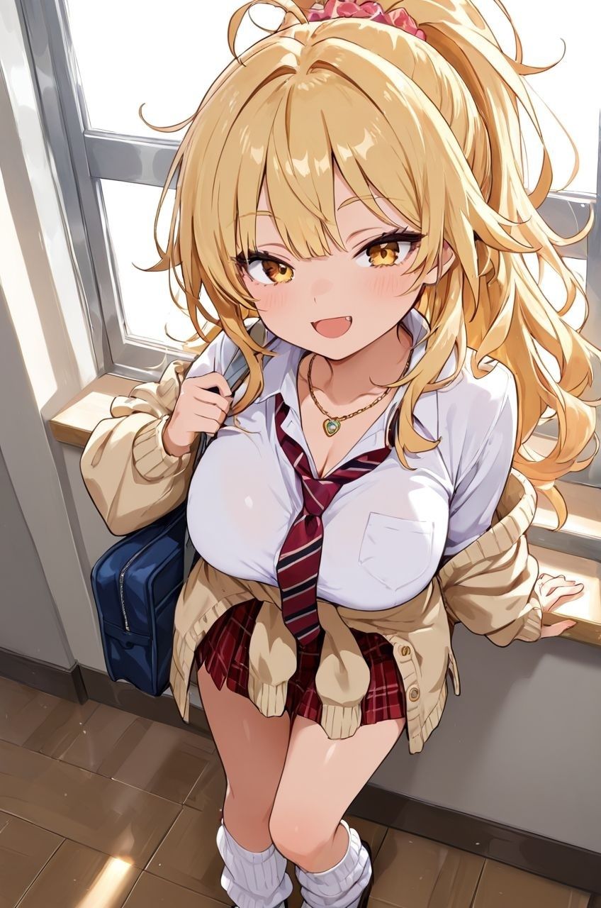 エロゲー好きな金髪ギャルちゃんとのえっちな放課後タイム - サンプル画像 1