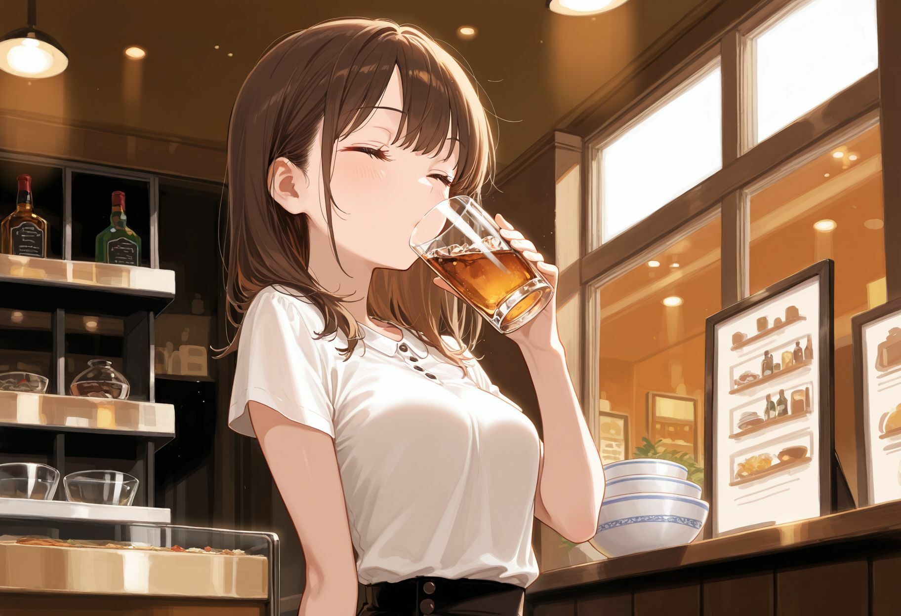 〜竿を求めた隠れヤリ◯ンの集い〜HなウワサのハプニングBAR？？ - サンプル画像 1