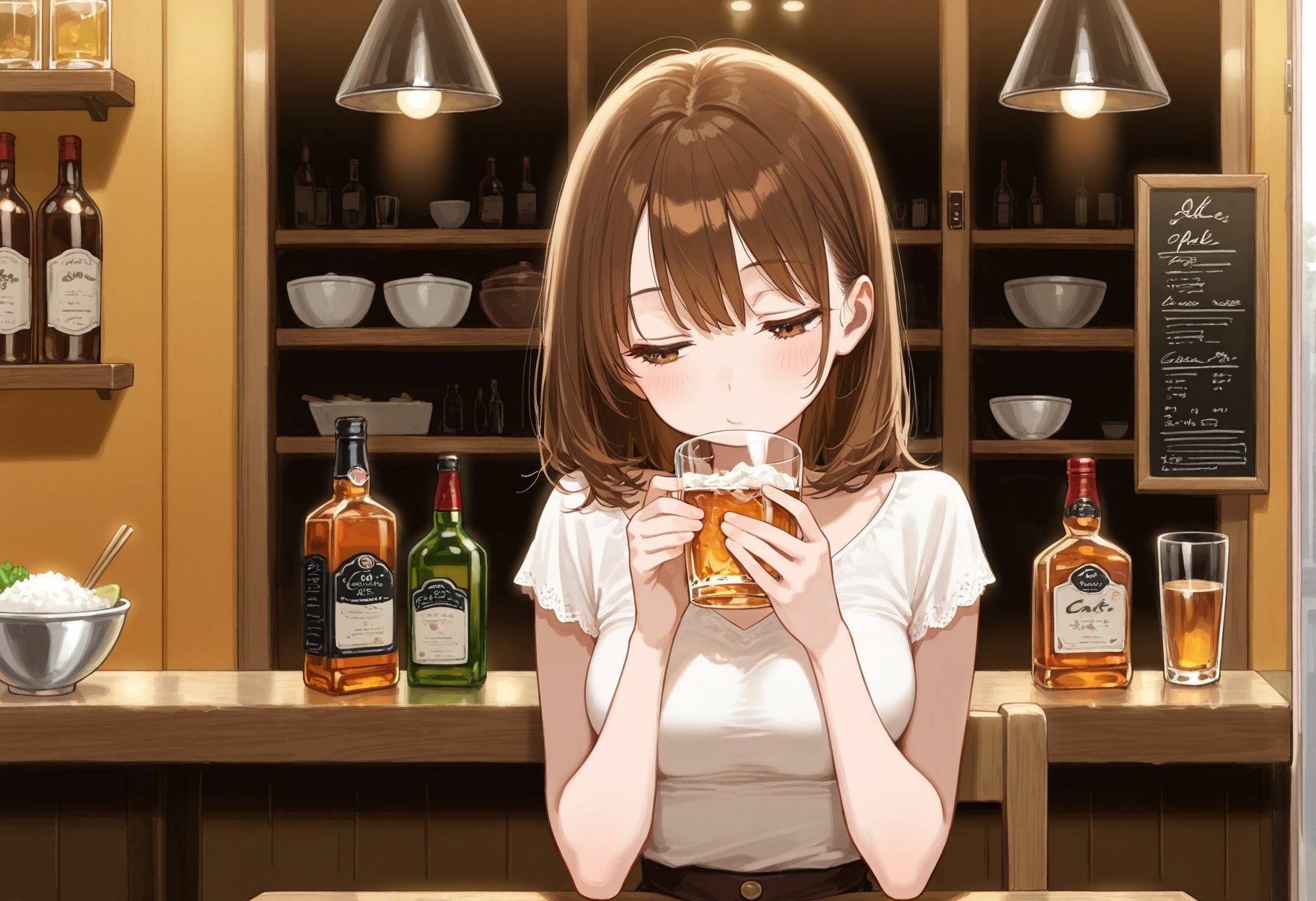 〜竿を求めた隠れヤリ◯ンの集い〜HなウワサのハプニングBAR？？ - サンプル画像 2