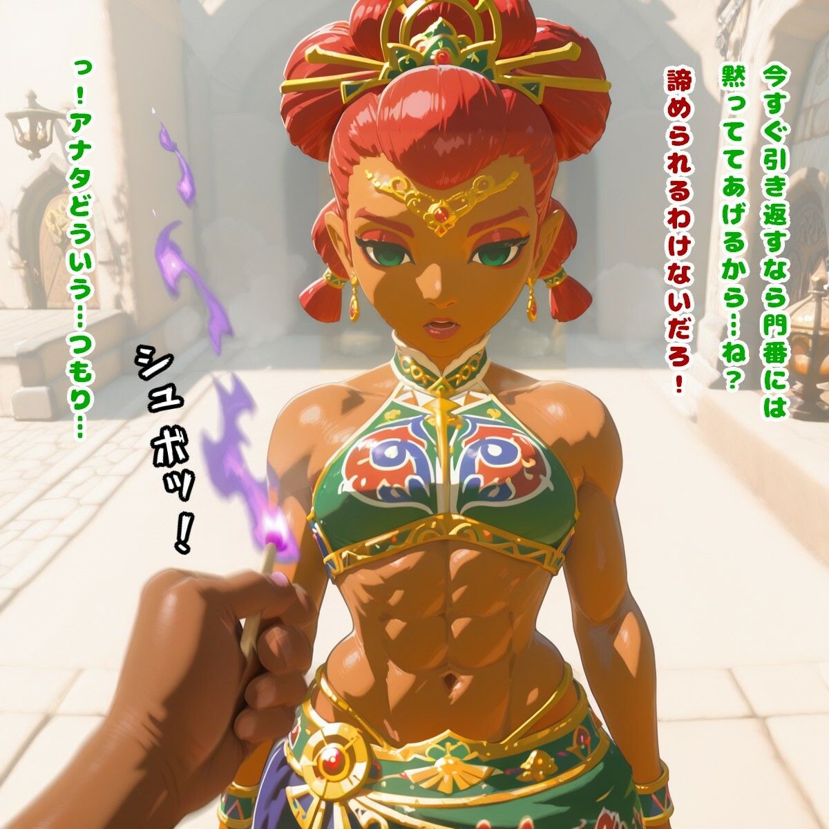 ゲルドの掟（ゼ○ダの伝説） - サンプル画像 3