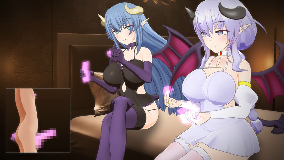 ダブルサキュバスのサイコキ連続搾精ライブ - サンプル画像 3