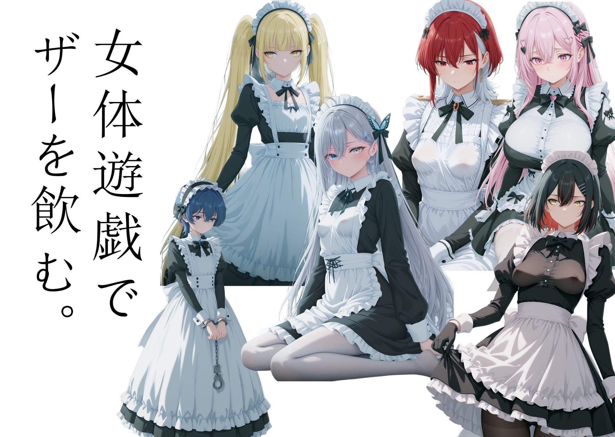 女体遊戯でザーを飲む1 - サンプル画像 8