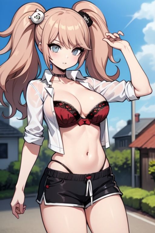 ダンガンロンパ女子ランジェリーモデル - サンプル画像 1