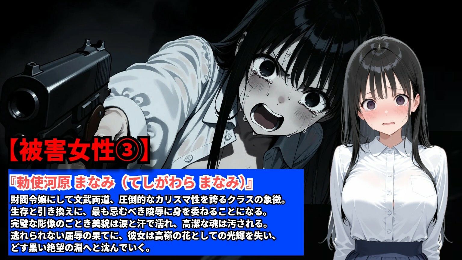 【羞恥体験告白】チカン×ロワイヤル―クラスメイトが殺し合う中、俺だけが女子を犯し続けていた件― - サンプル画像 4