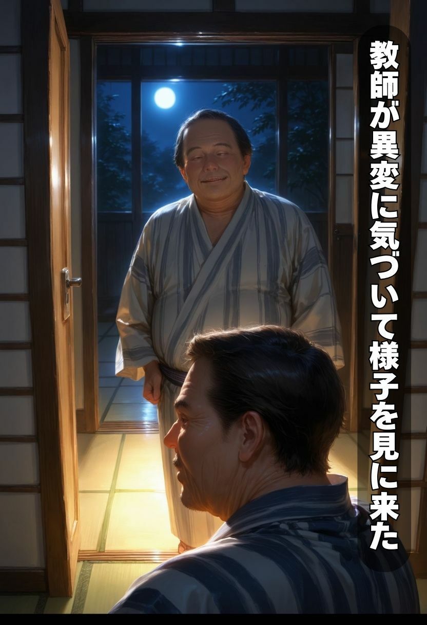 女子校生〜修学旅行、旅館部屋でエッチしてたらキモイ教師にバレて説教指導される〜 - サンプル画像 6