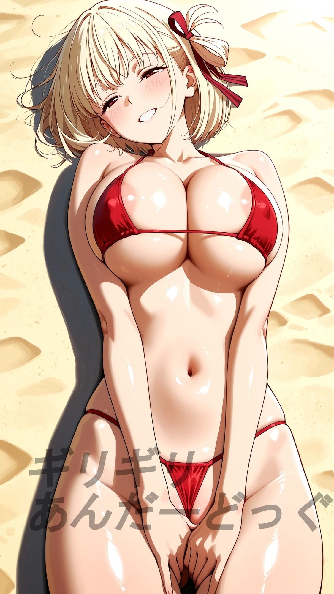 露出！羞恥！えっち！二次創作イラスト集10［錦○千束］ - サンプル画像 1