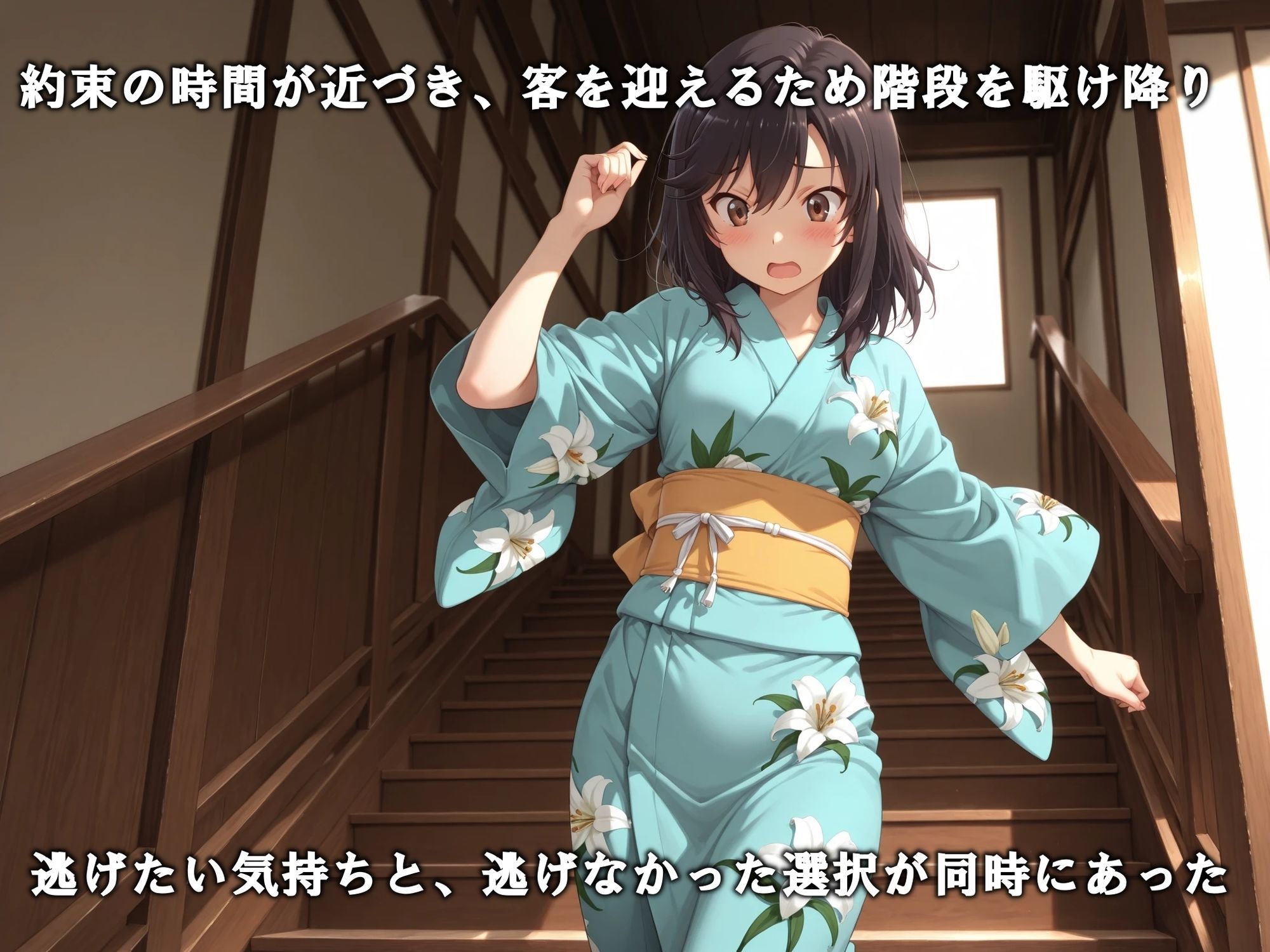 AIイラストCG集123おもてなし亭 Vol.2 蛍小町（イラスト集） - サンプル画像 5