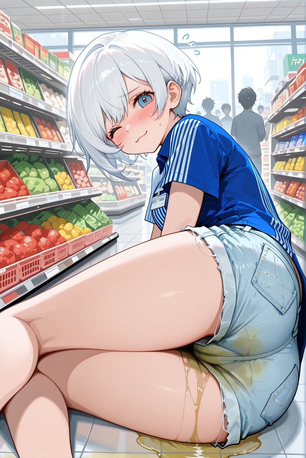 おもらしマーケット - サンプル画像 1