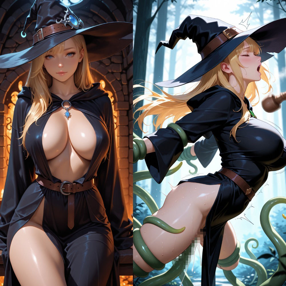 魔女ちゃんの失敗 - サンプル画像 3