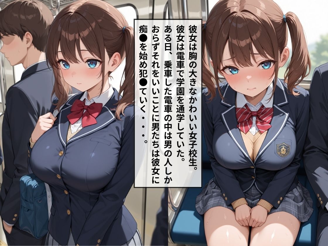 女子校生強●種付け〜痴●電車編〜 - サンプル画像 1
