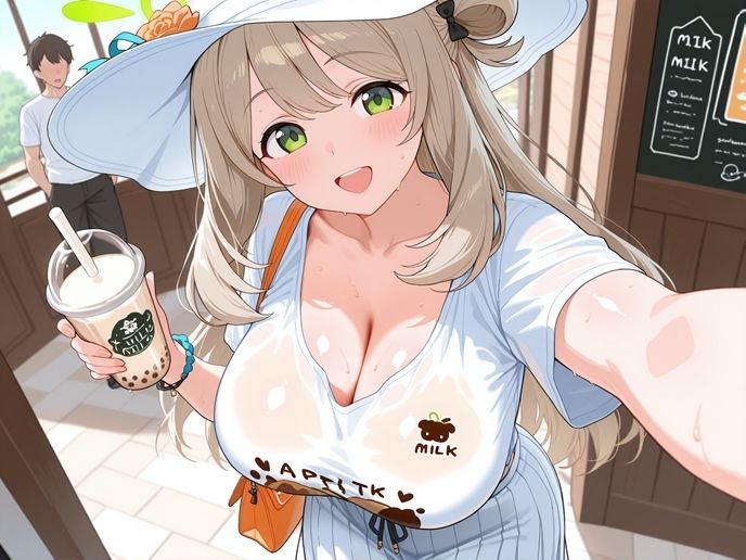 ノノミとリゾパコえっち（はーと） - サンプル画像 1