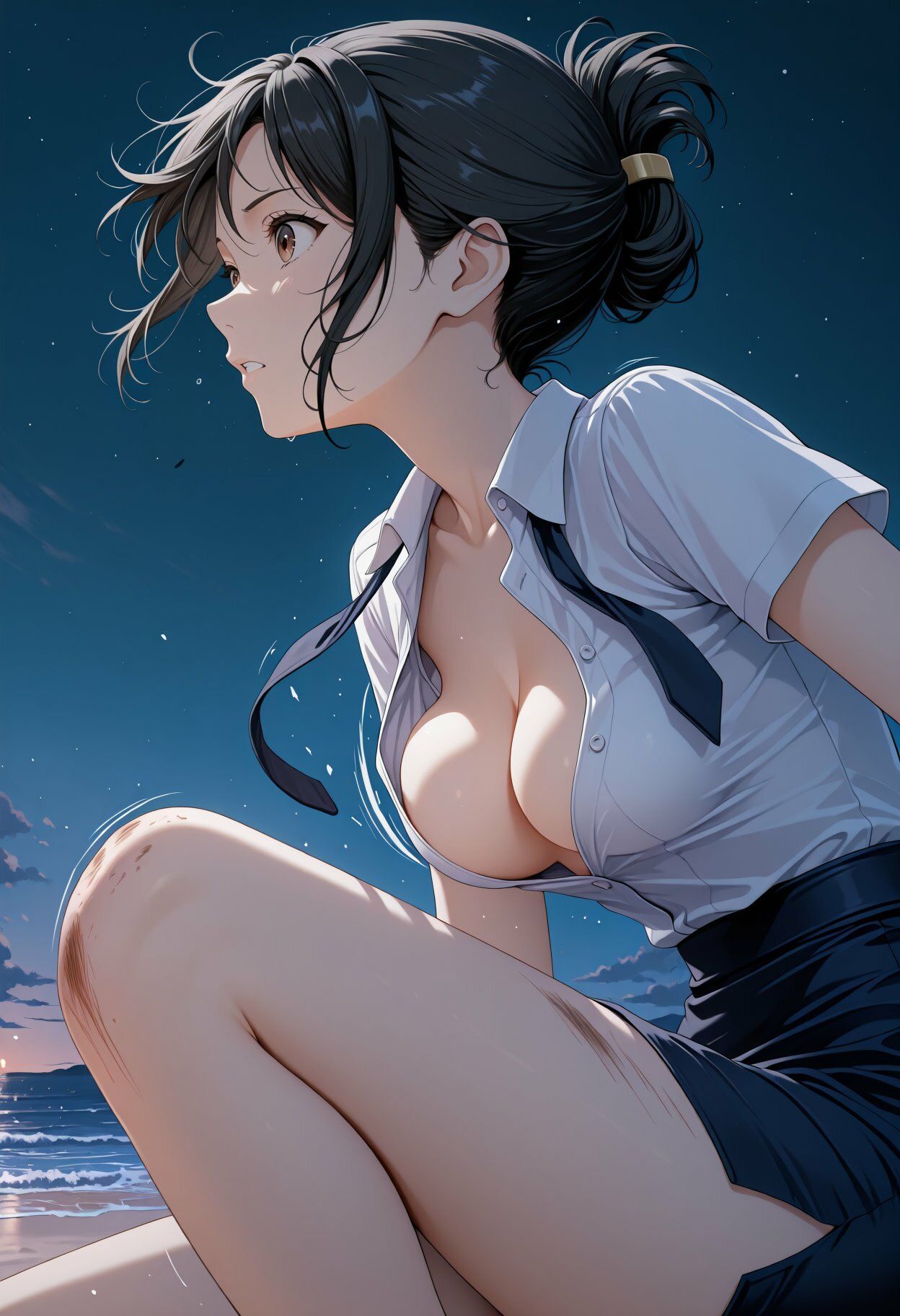 空から落ちた生贄  落合空（おちあいそら） - サンプル画像 1