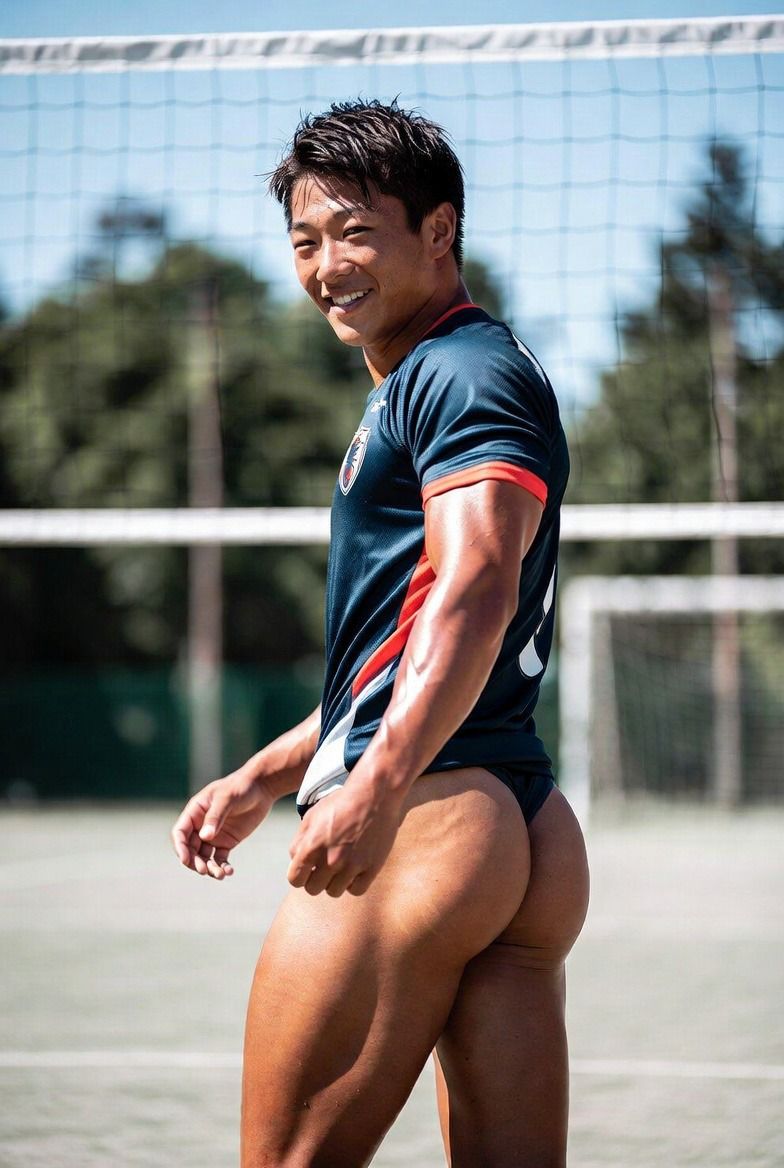 マッチョなイケメン体育会系男子Vol.1 - サンプル画像 1