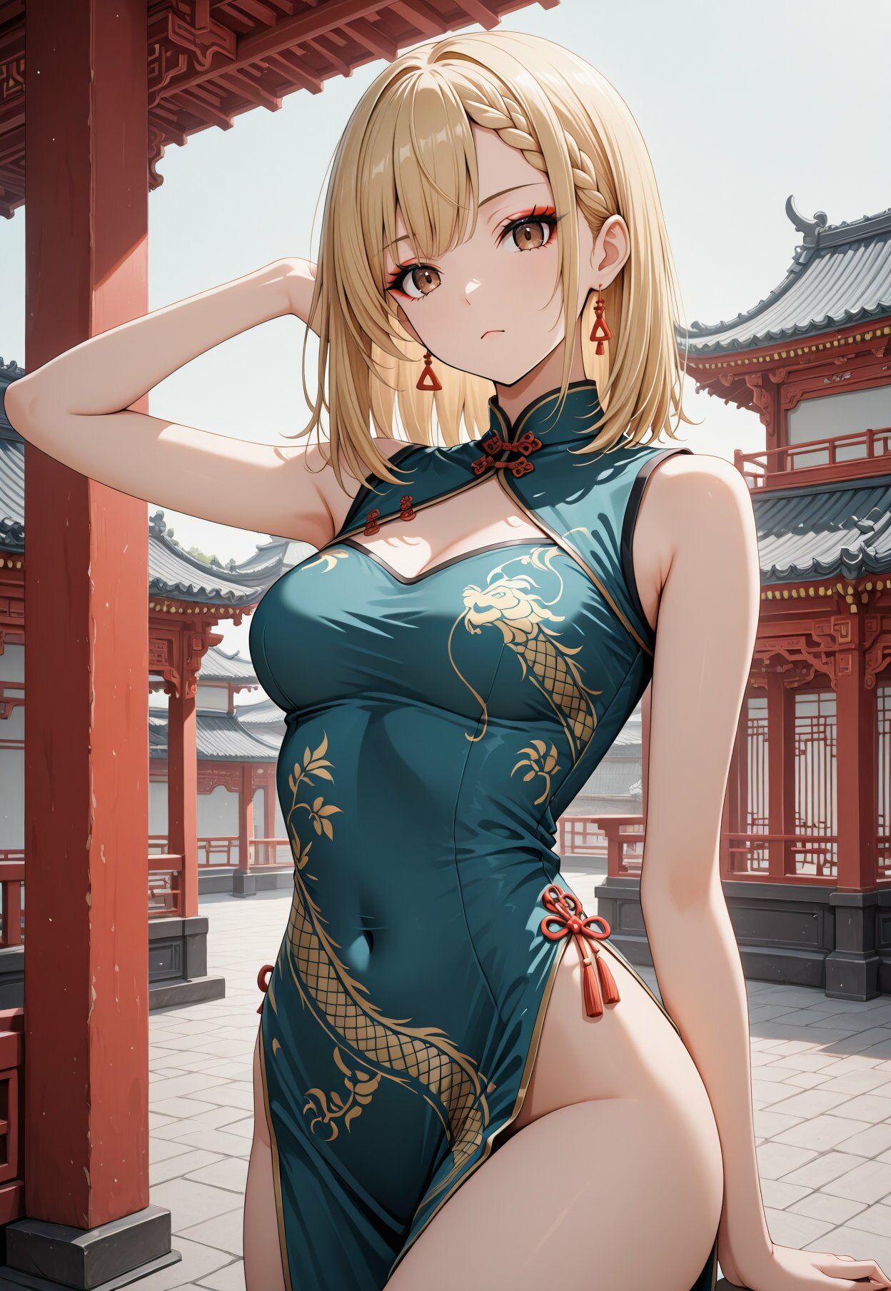 中華街の謎の美女  仲貝 紗来（なかがい さら） - サンプル画像 1