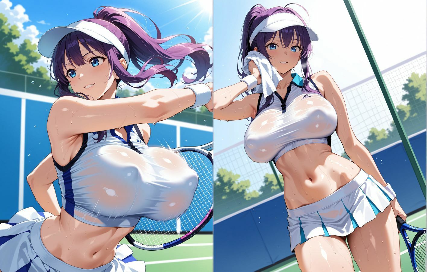 スポーツ美少女たちの超食い込みマンスジを超接写スペシャル！！ - サンプル画像 2