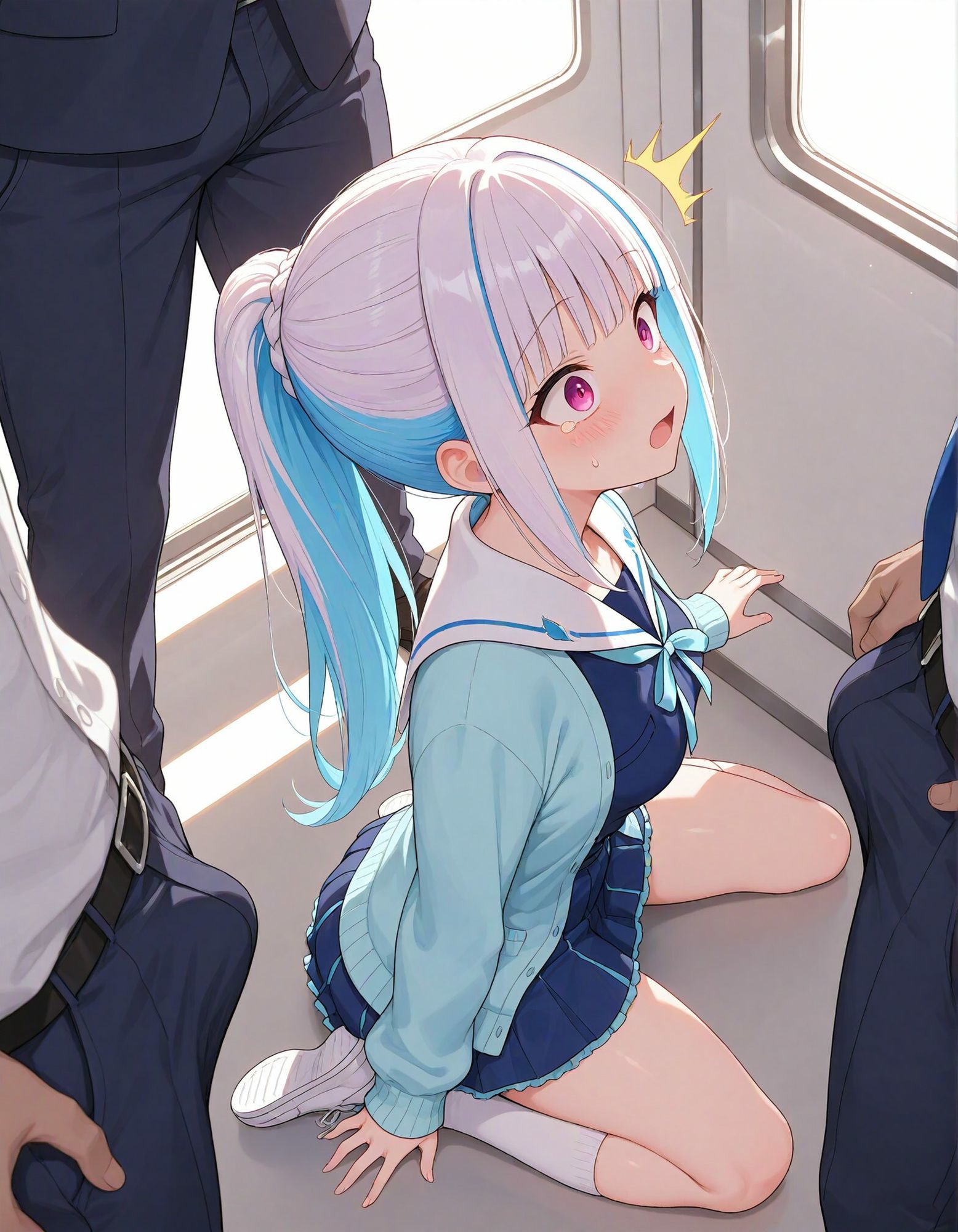 痴●電車 犯●れた少女 リゼ・ヘルエ●タ編 - サンプル画像 7