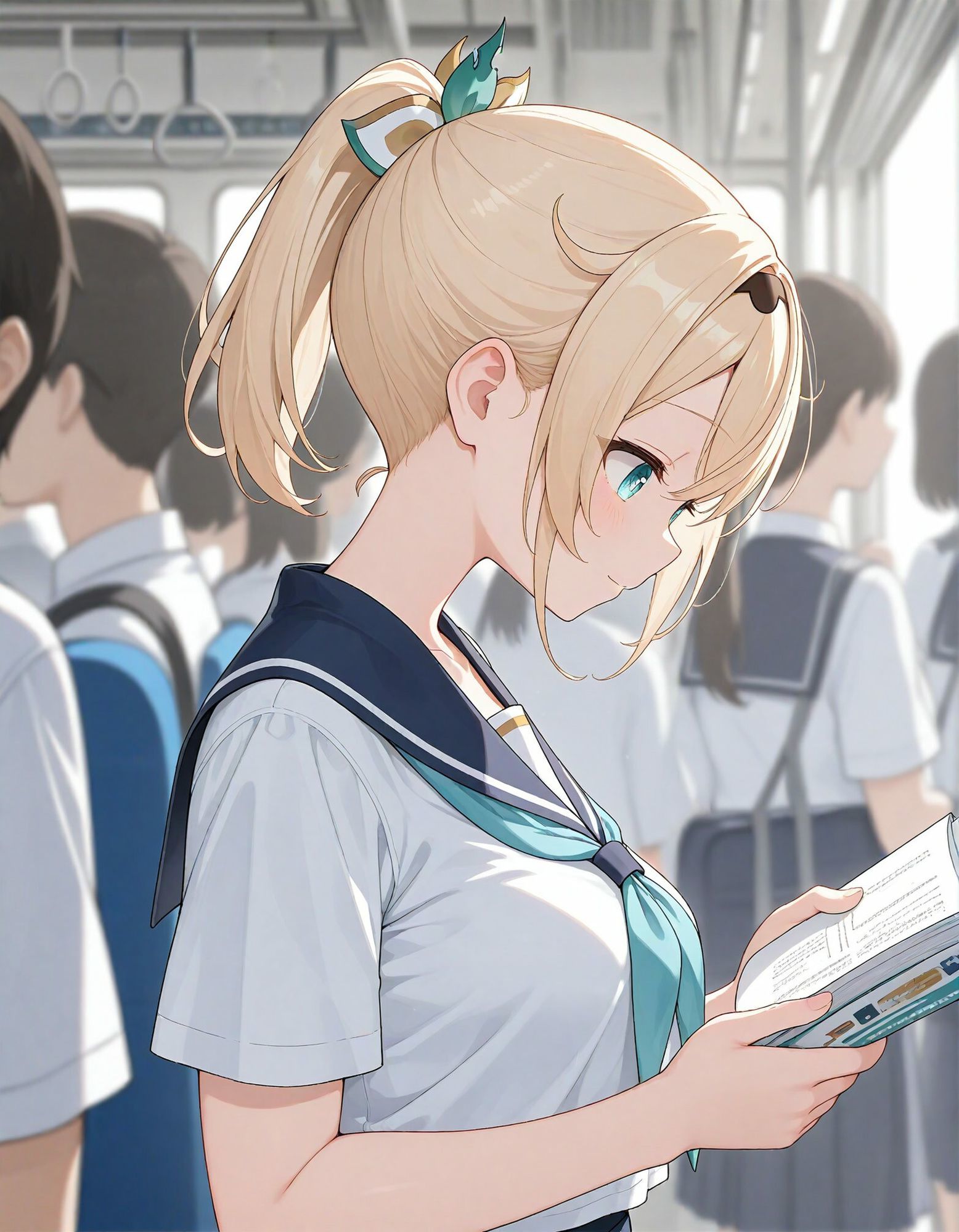 痴●電車 犯●れた少女 風真い●は編 - サンプル画像 2