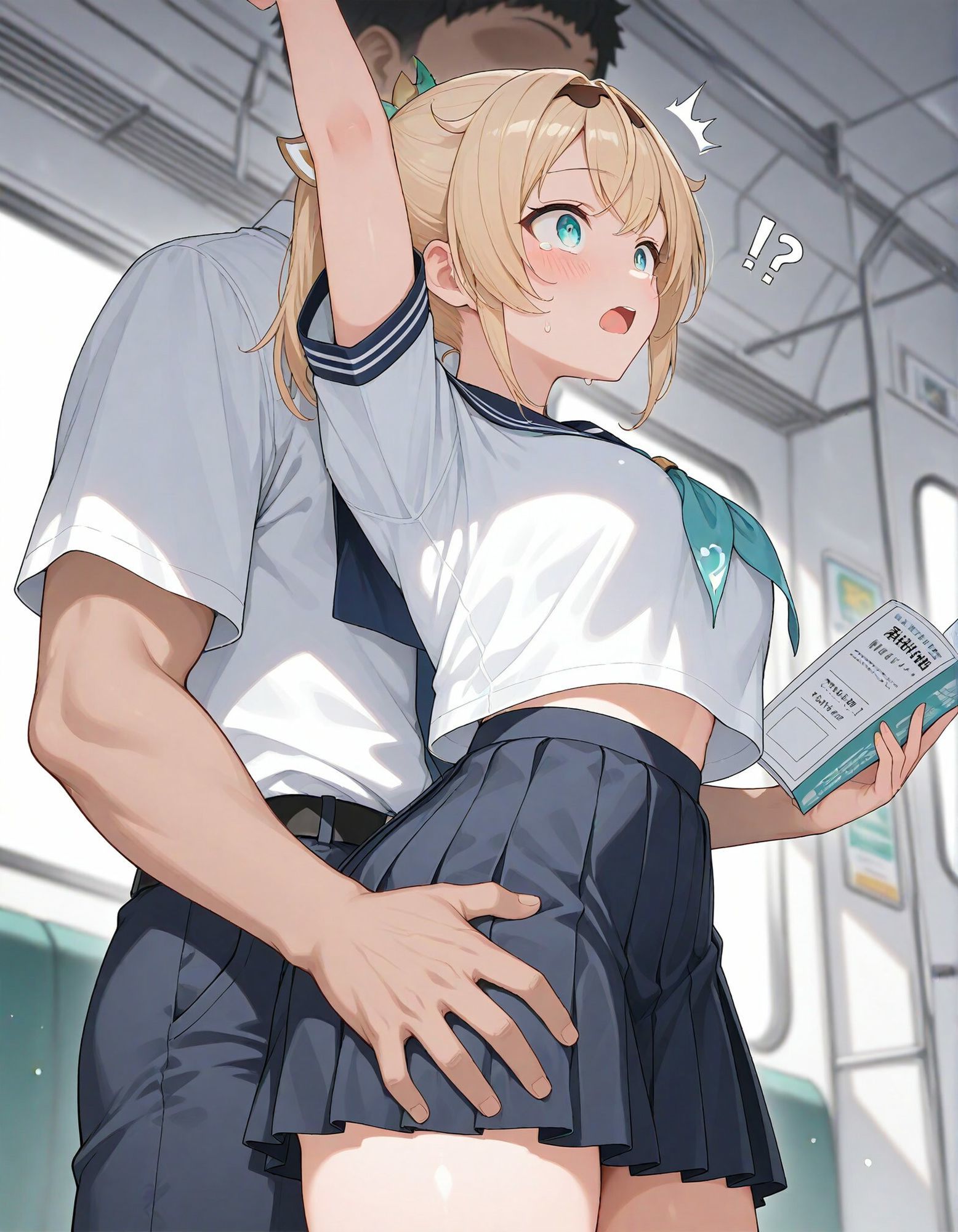 痴●電車 犯●れた少女 風真い●は編 - サンプル画像 3