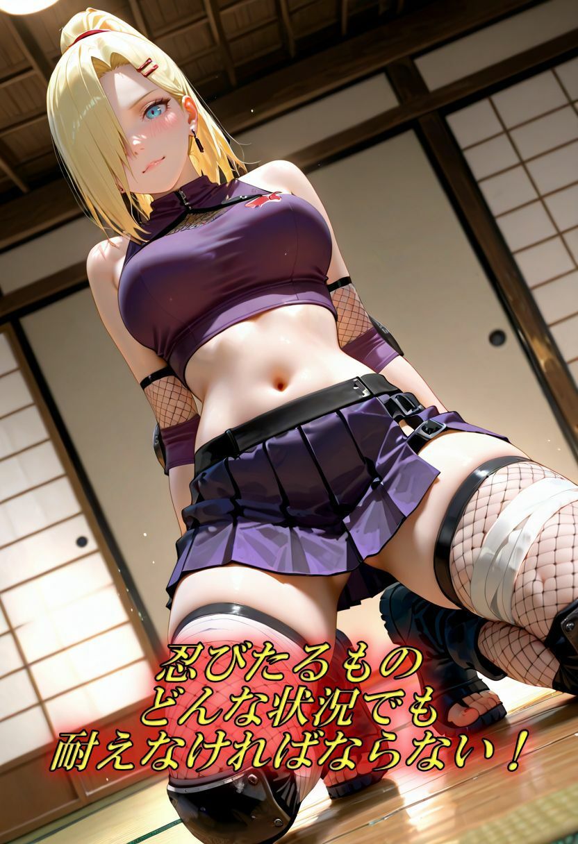 忍び×緊縛=淫道 - サンプル画像 1